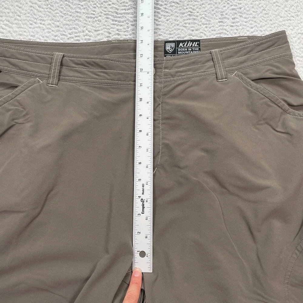 Kuhl Cargo Shorts Men's‎ Size 40 (Fits 42) Brown *Read Flaws* 13